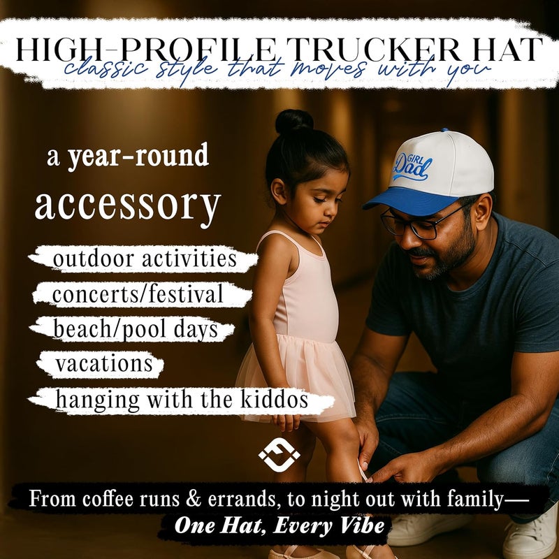 Funky Junque Trucker Hat Women Men 2-Tone Baseball Cap – Vintage Western Style Embroidered Snapback, Premium Cotton Blend - Image 2